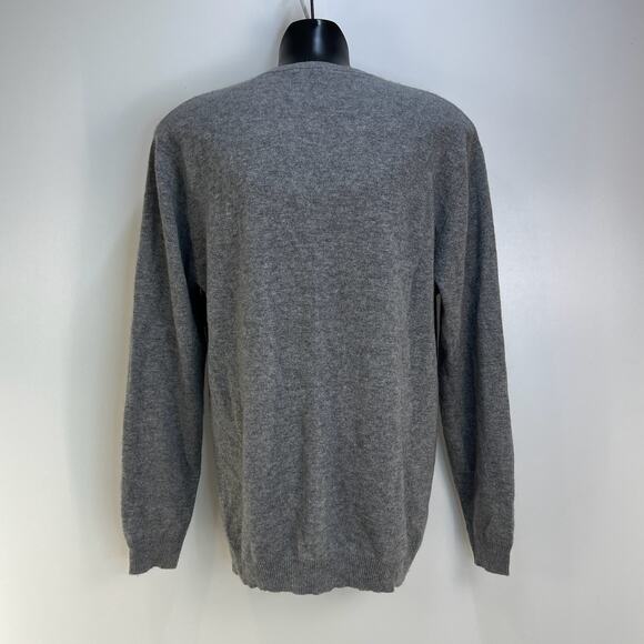 Autumn Cashmere Gray Crewneck Sweater Pullover Long Sleeves - Picture 5 of 5